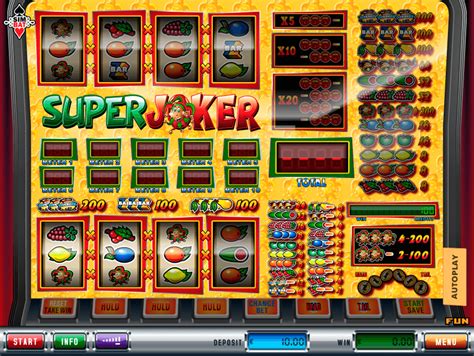 super joker slot machine